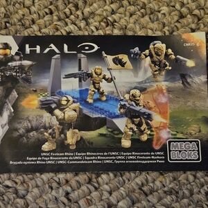 Mega Bloks Halo UNSC Fireteam Rhino Instruction Manual